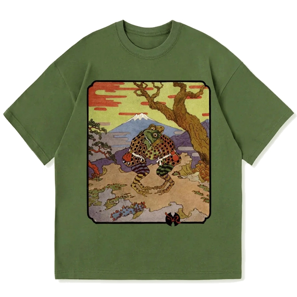 Frog Sumo Cotton casual T-shirt