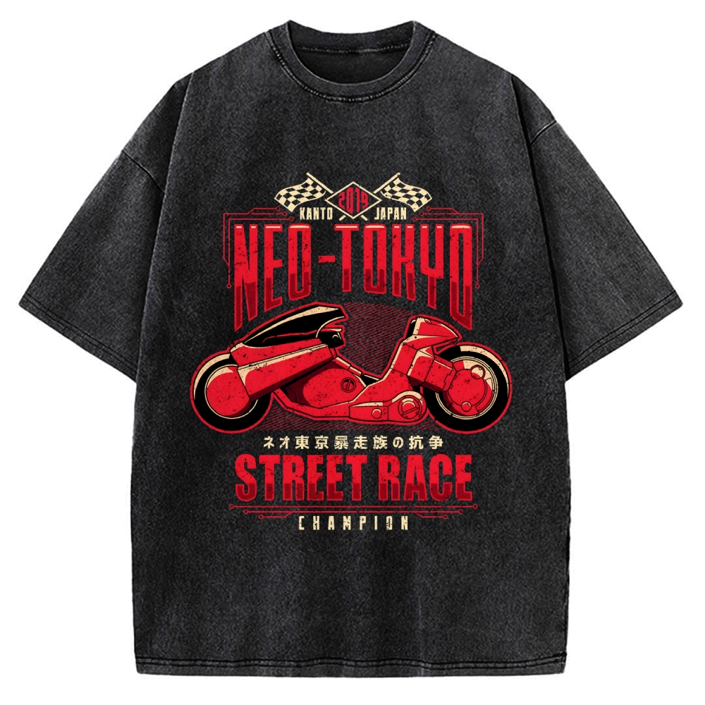 Neo Tokyo Vintage Washed T-shirt