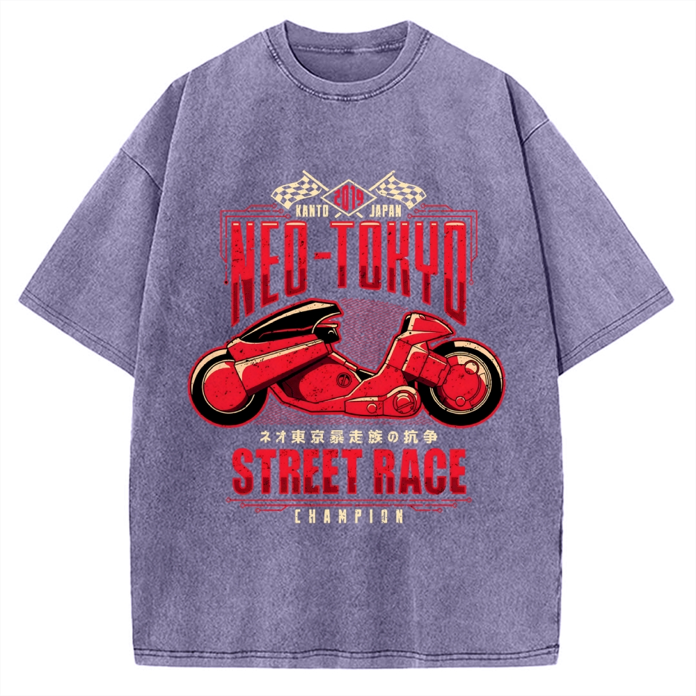 Neo Tokyo Vintage Washed T-shirt
