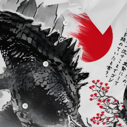 Gojira in Japan Button-up Shirt