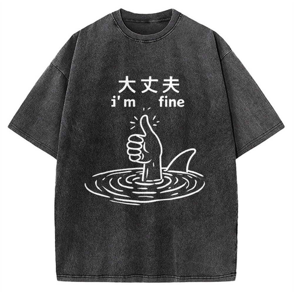 People In Danger Vintage Washed T-shirt