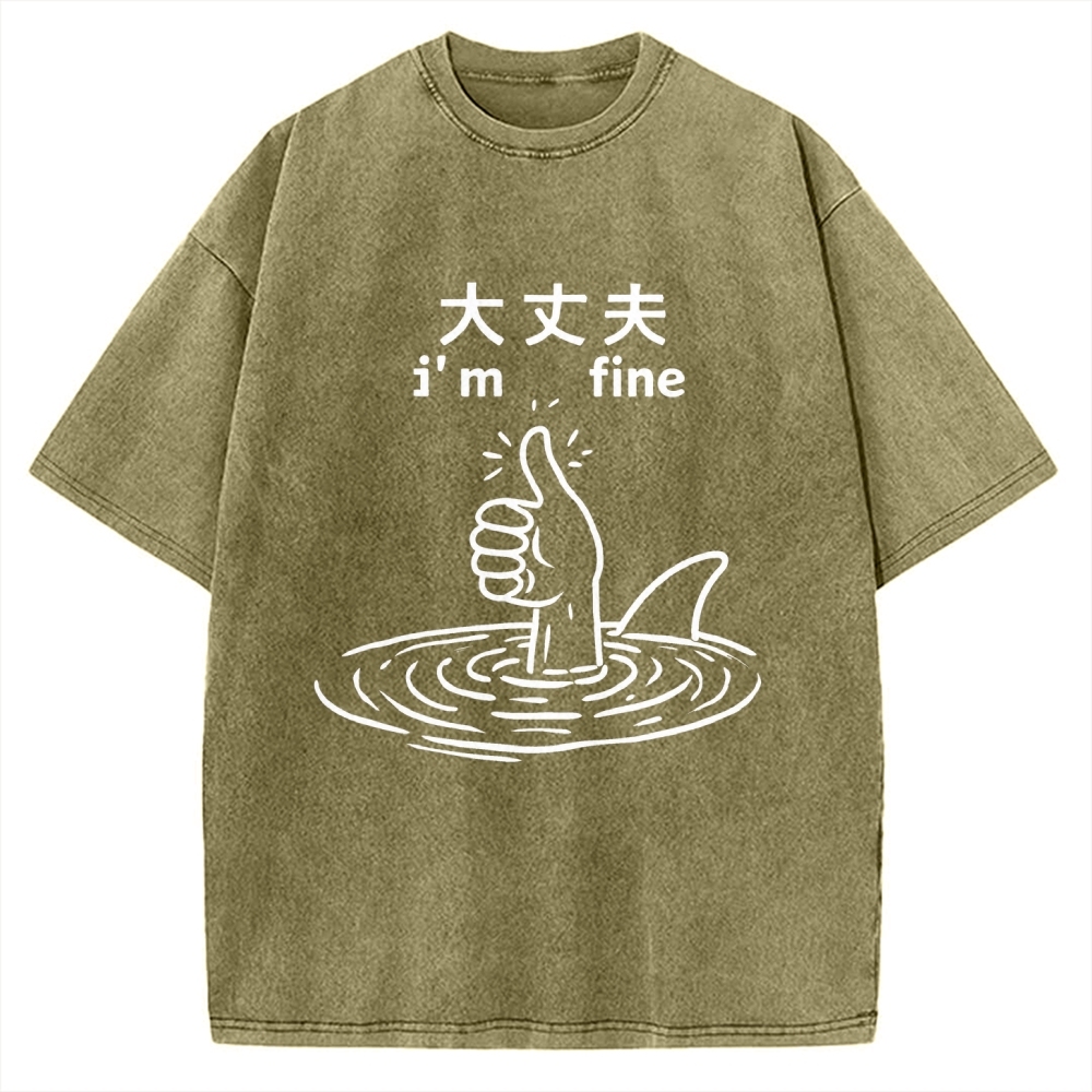People In Danger Vintage Washed T-shirt