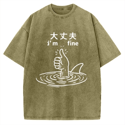 People In Danger Vintage Washed T-shirt