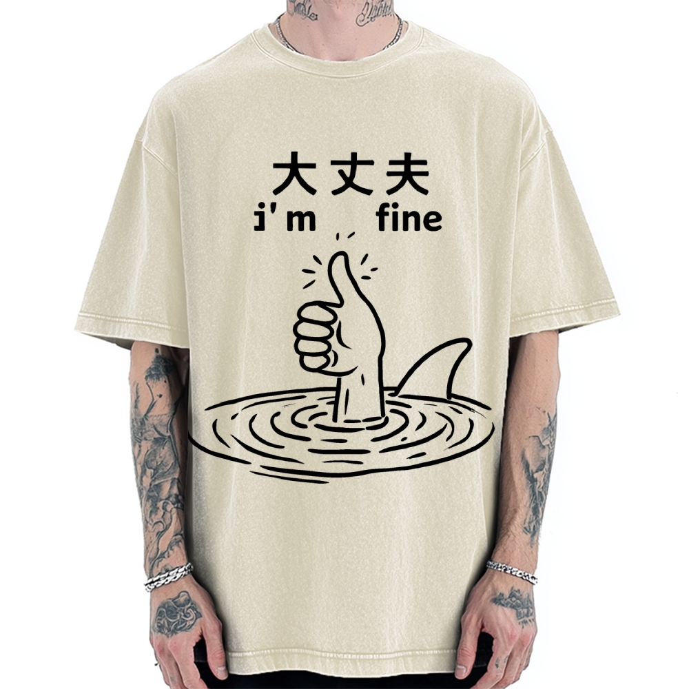 People In Danger Vintage Washed T-shirt