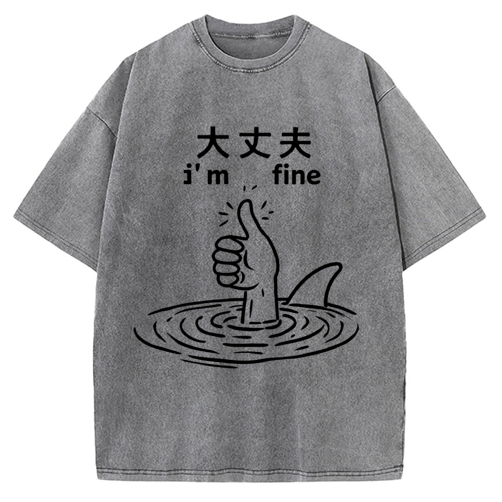 People In Danger Vintage Washed T-shirt
