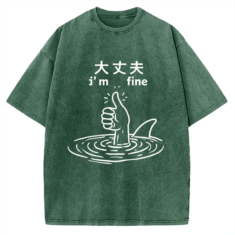 People In Danger Vintage Washed T-shirt