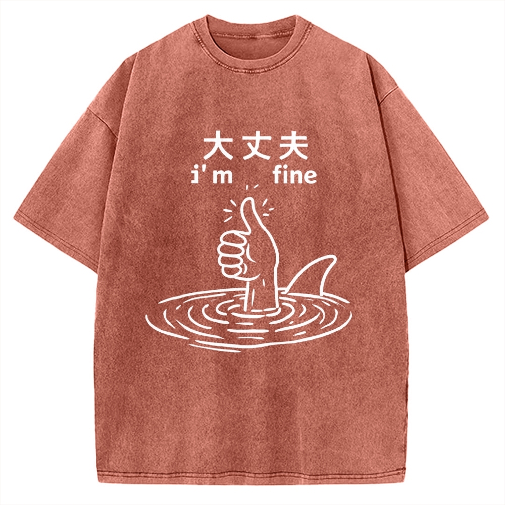 People In Danger Vintage Washed T-shirt