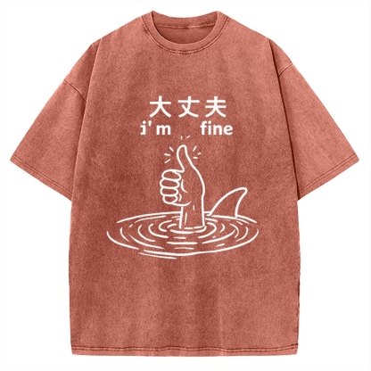 People In Danger Vintage Washed T-shirt