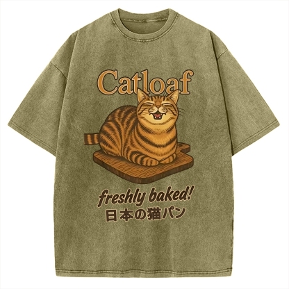 Japan Catloaf Vintage Washed T-shirt