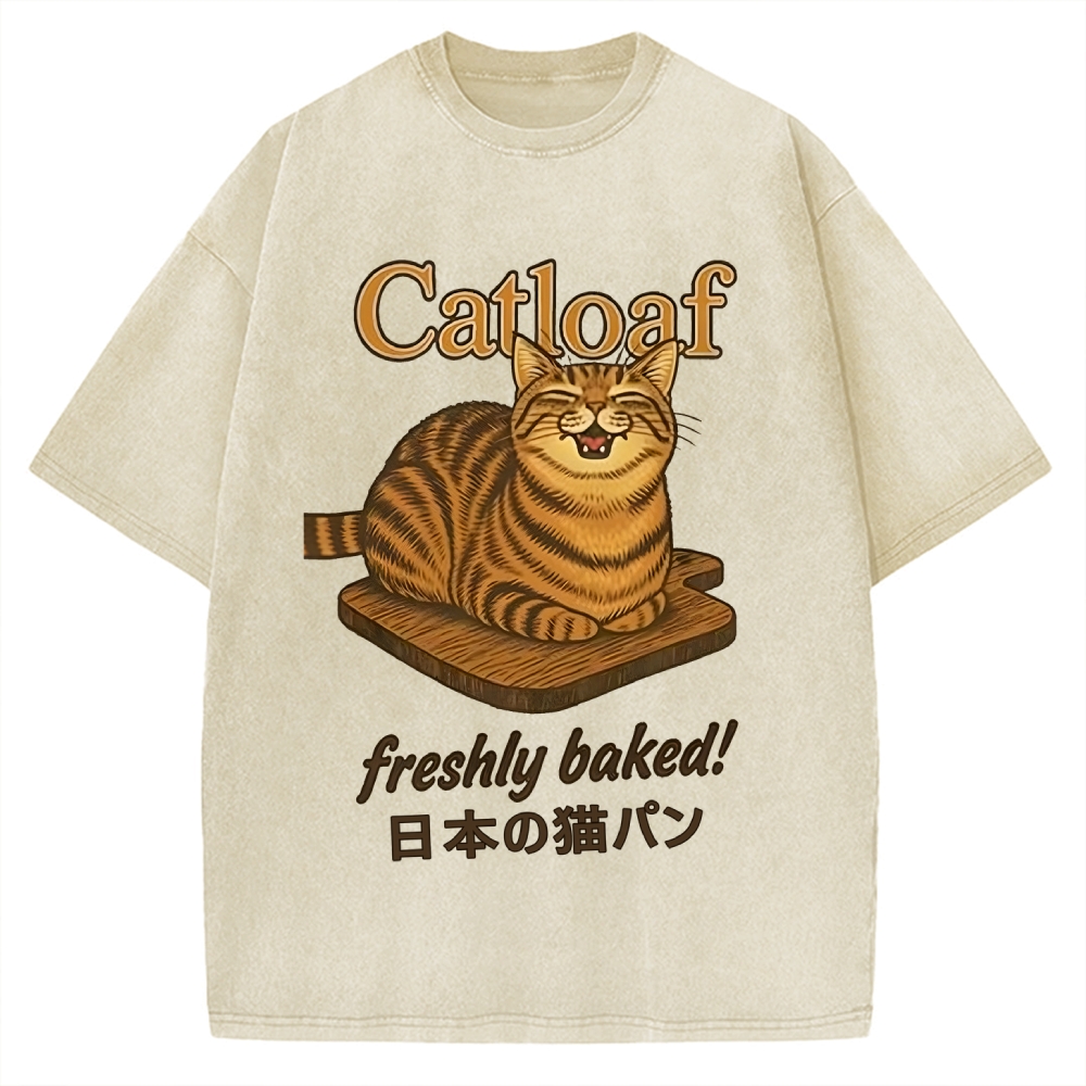Japan Catloaf Vintage Washed T-shirt