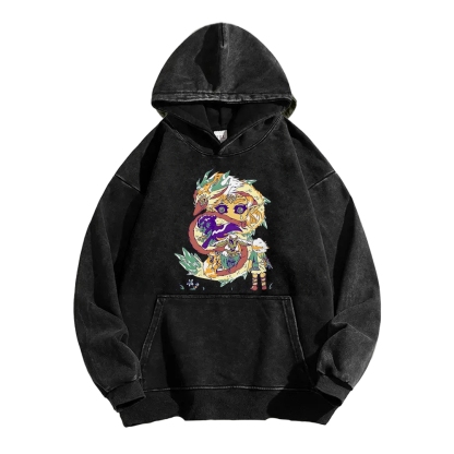 Hyrule Dragon Vintage Washed Hoodie