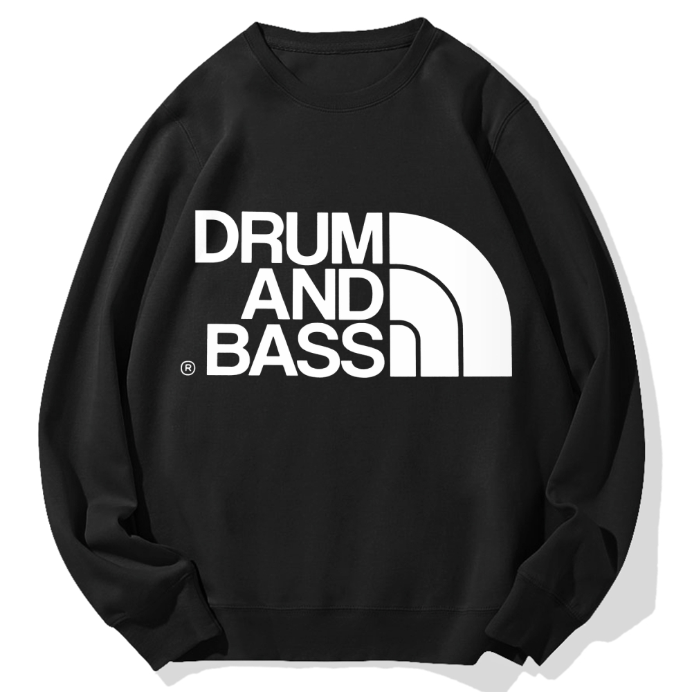 Drum And Bass Cotton Sweatshirt