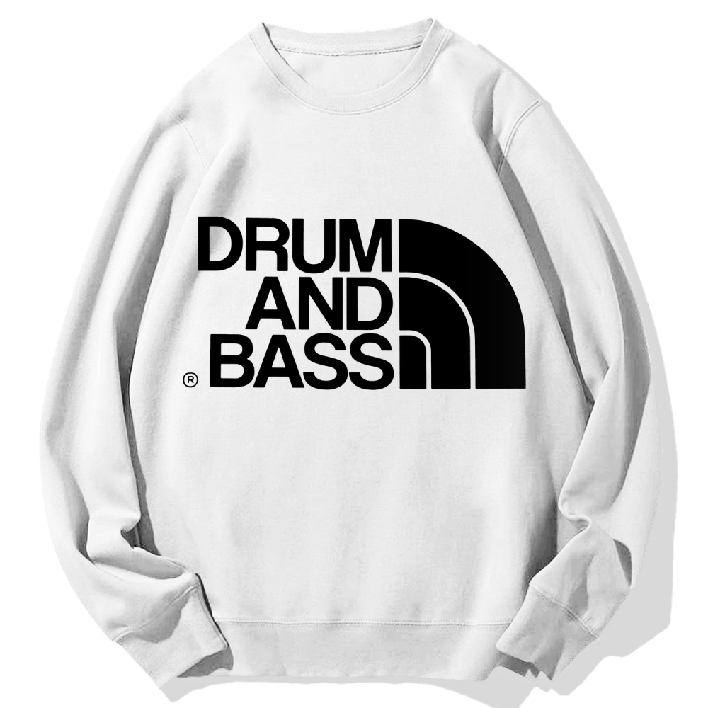 Drum And Bass Cotton Sweatshirt