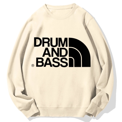 Drum And Bass Cotton Sweatshirt