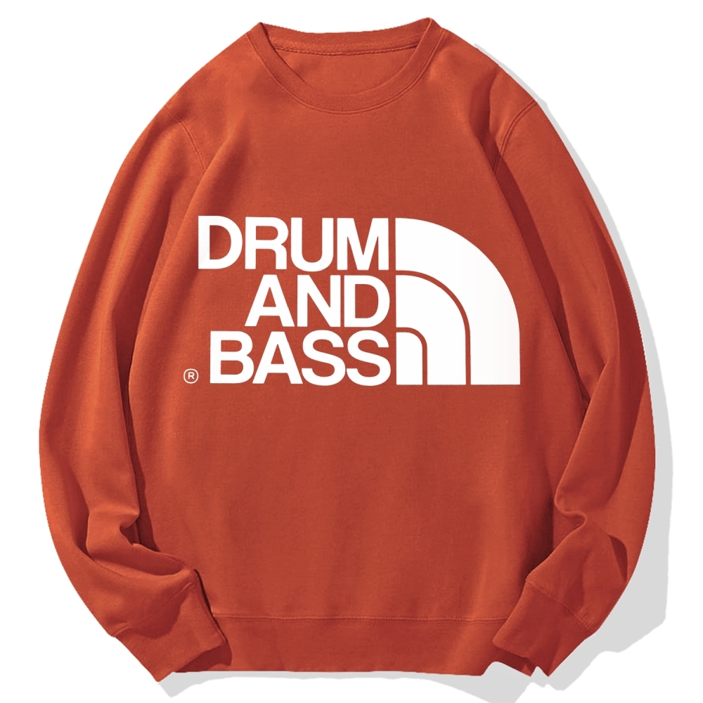 Drum And Bass Cotton Sweatshirt