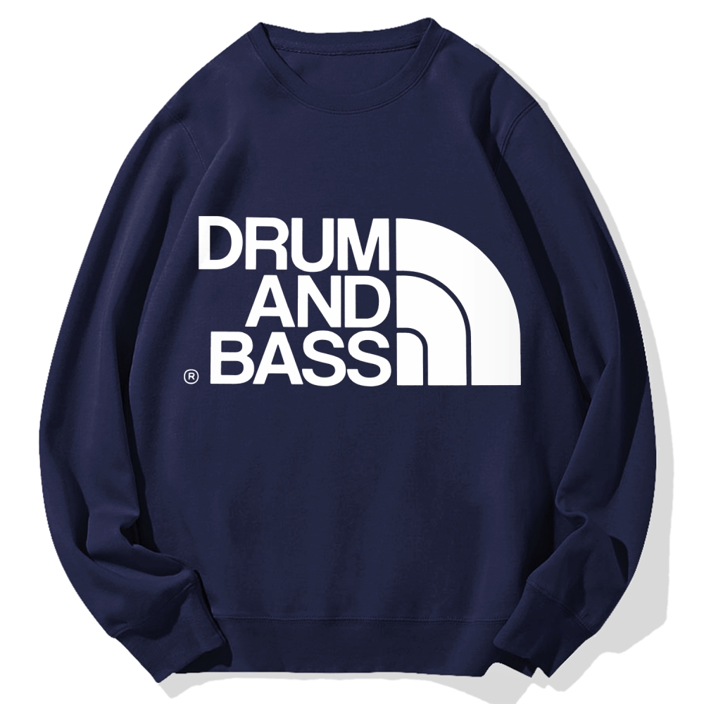 Drum And Bass Cotton Sweatshirt