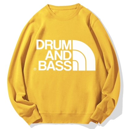 Drum And Bass Cotton Sweatshirt