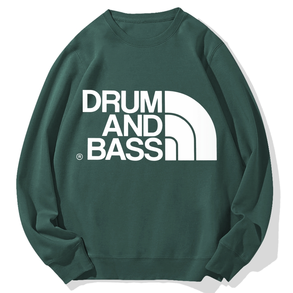 Drum And Bass Cotton Sweatshirt