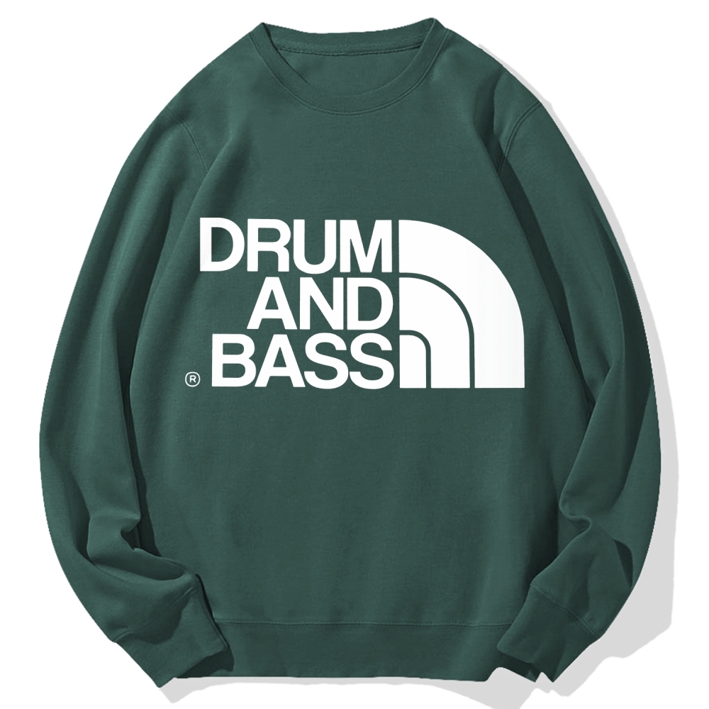 Drum And Bass Cotton Sweatshirt