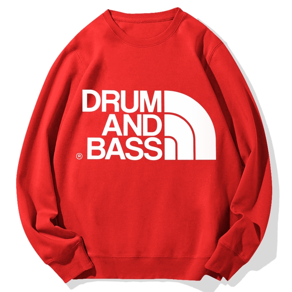 Drum And Bass Cotton Sweatshirt