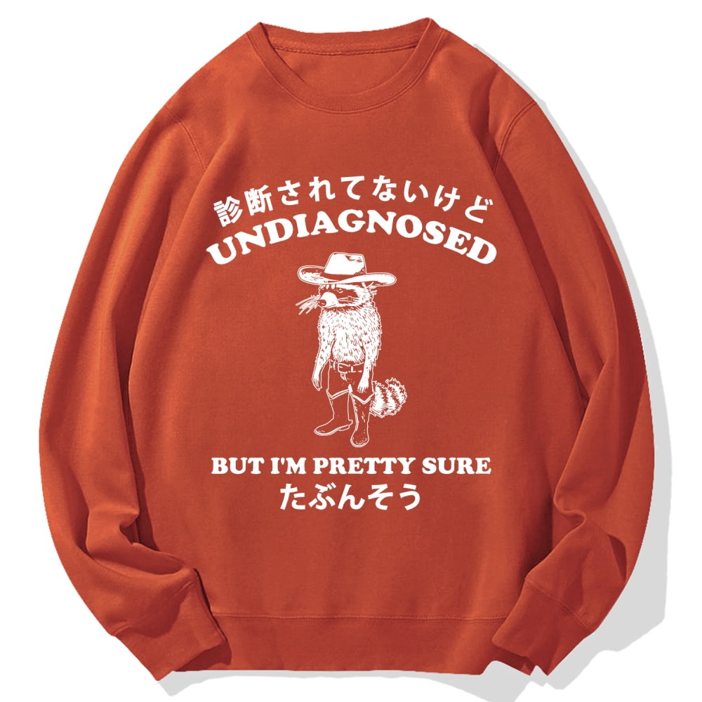 Undiagnosed But I'm Pretty Sure Cotton Sweatshirt