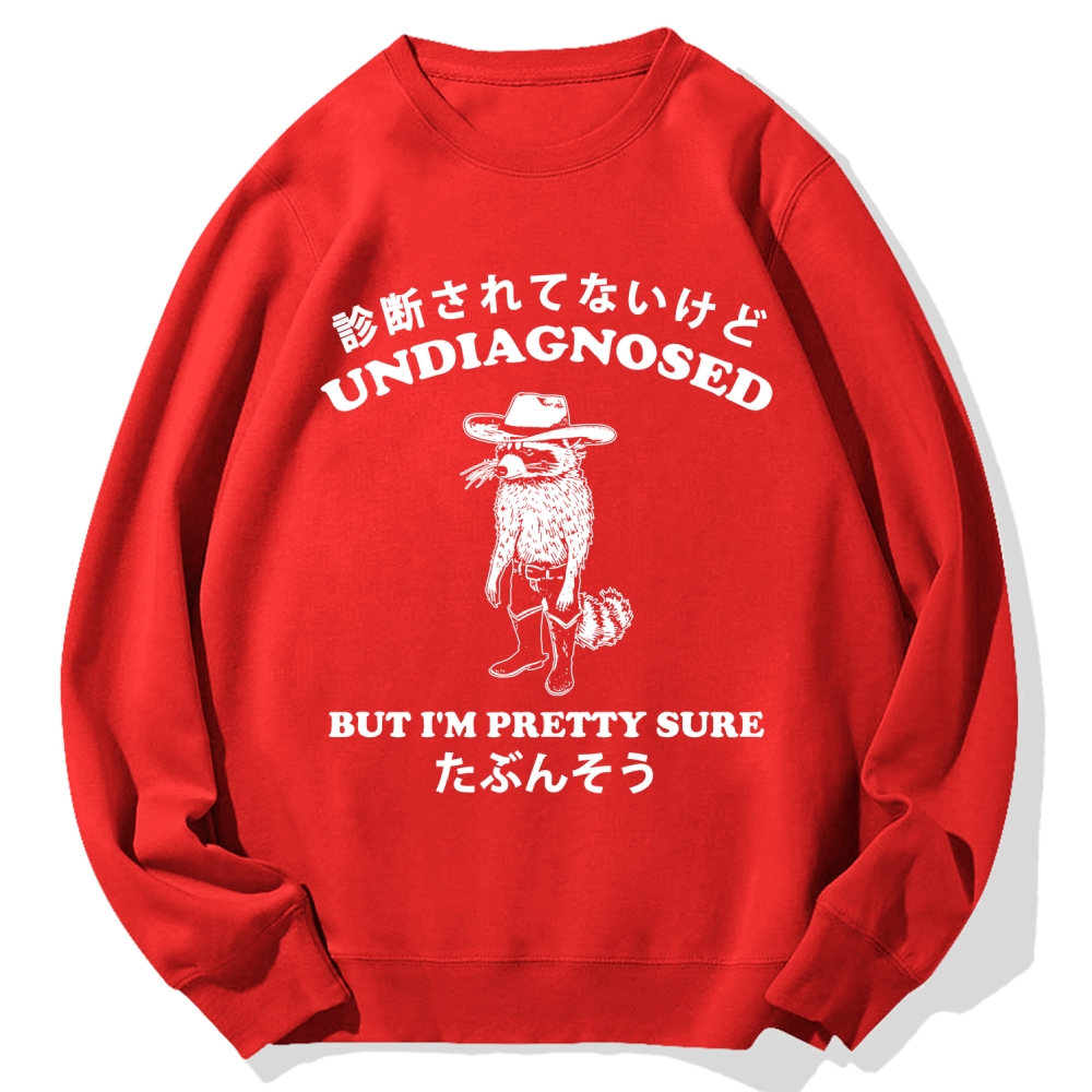 Undiagnosed But I'm Pretty Sure Cotton Sweatshirt