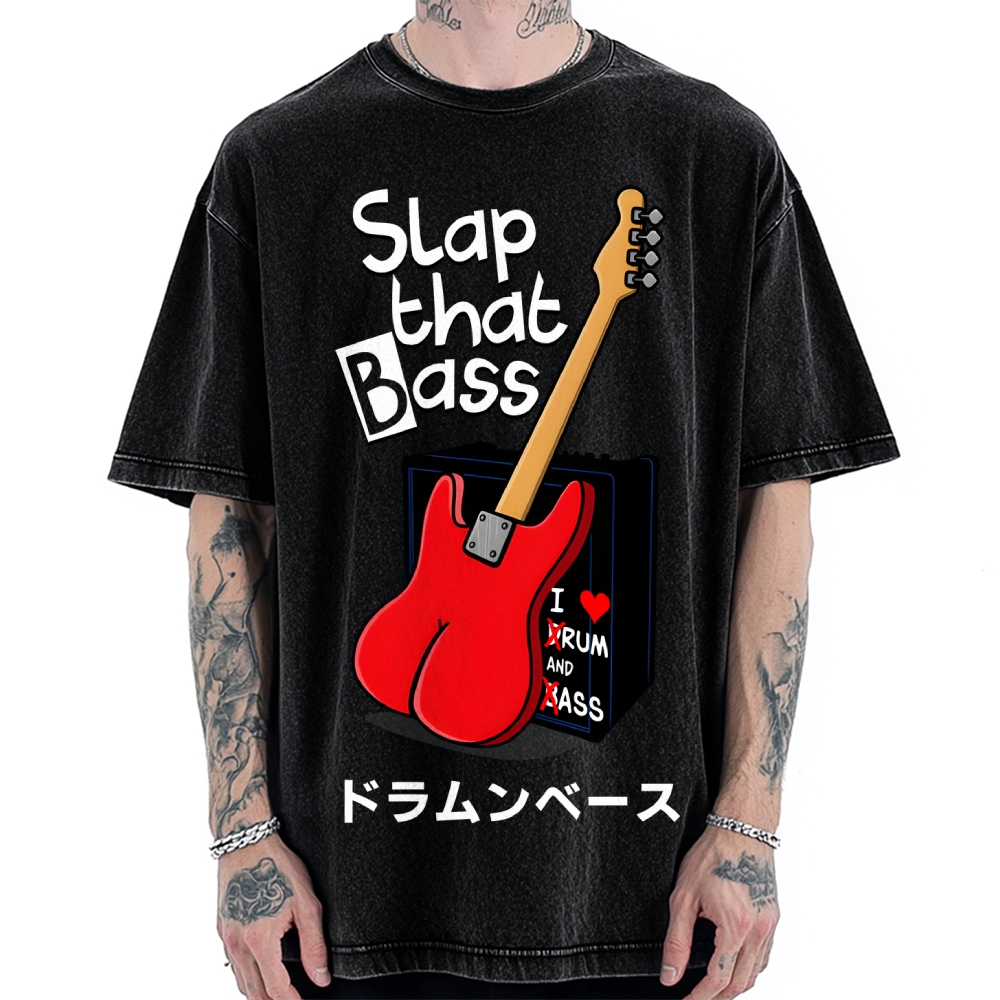 Slap That Bass Vintage Washed T-shirt