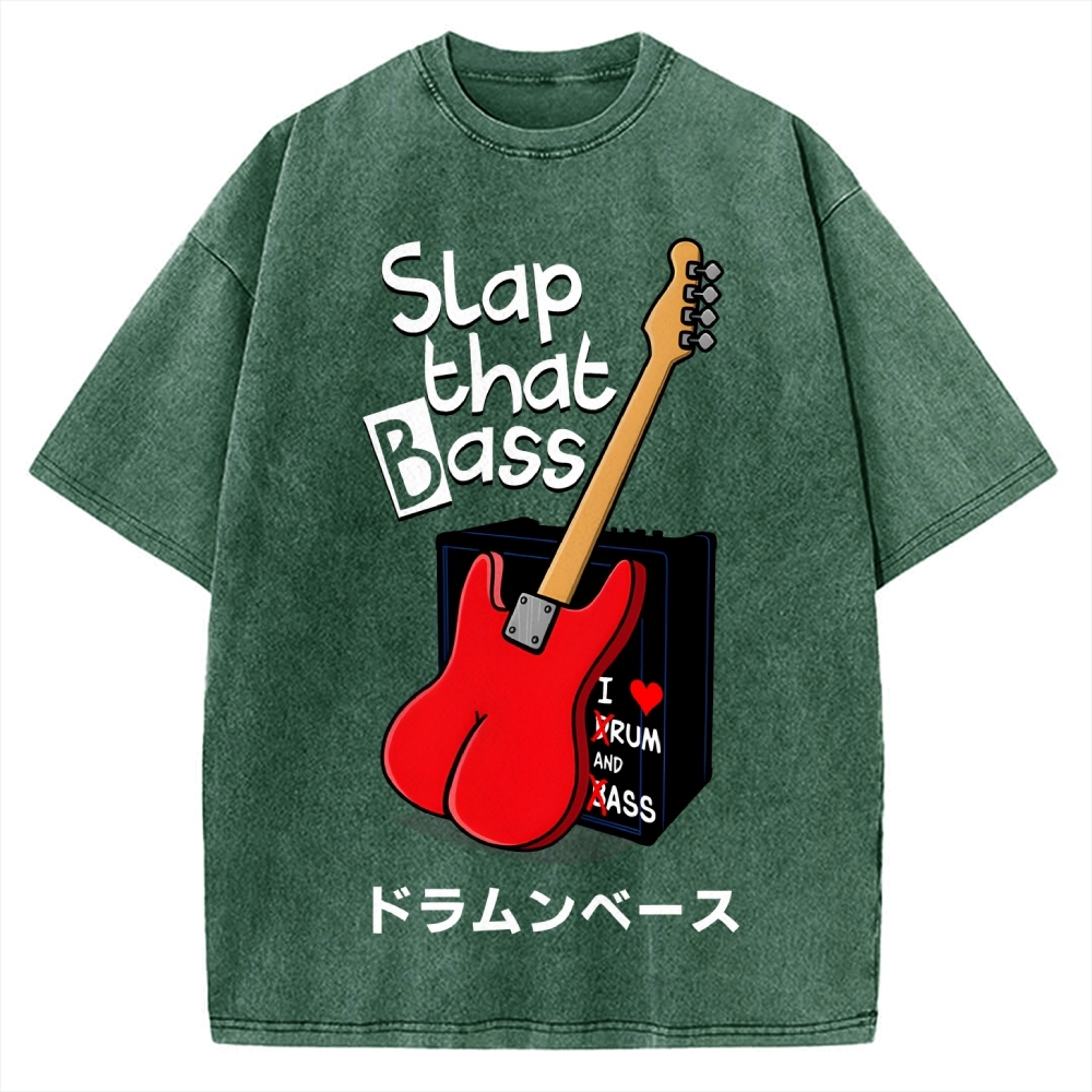 Slap That Bass Vintage Washed T-shirt