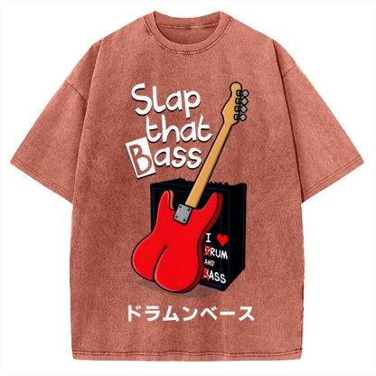 Slap That Bass Vintage Washed T-shirt