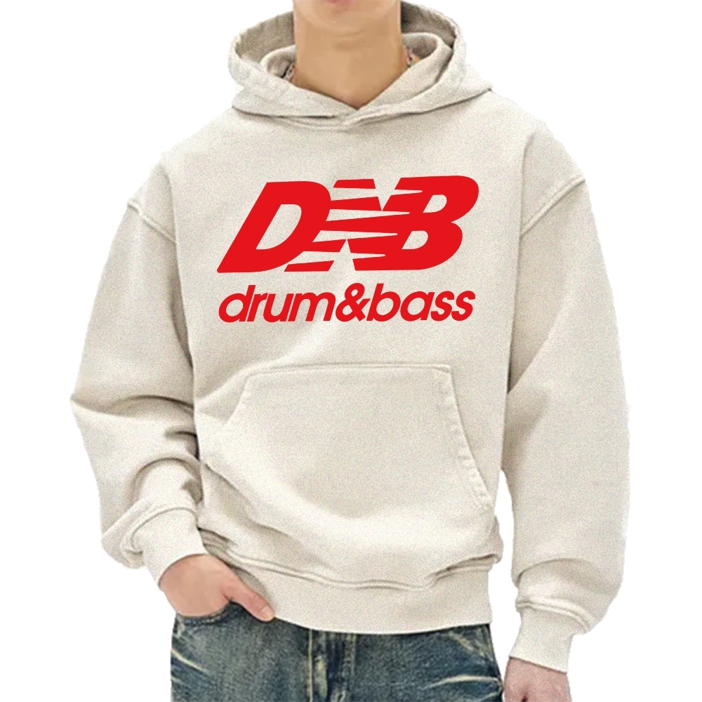 DNB Drum And Bass Vintage Washed Hoodie