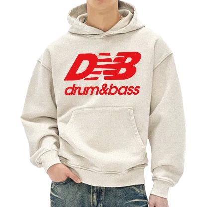 DNB Drum And Bass Vintage Washed Hoodie
