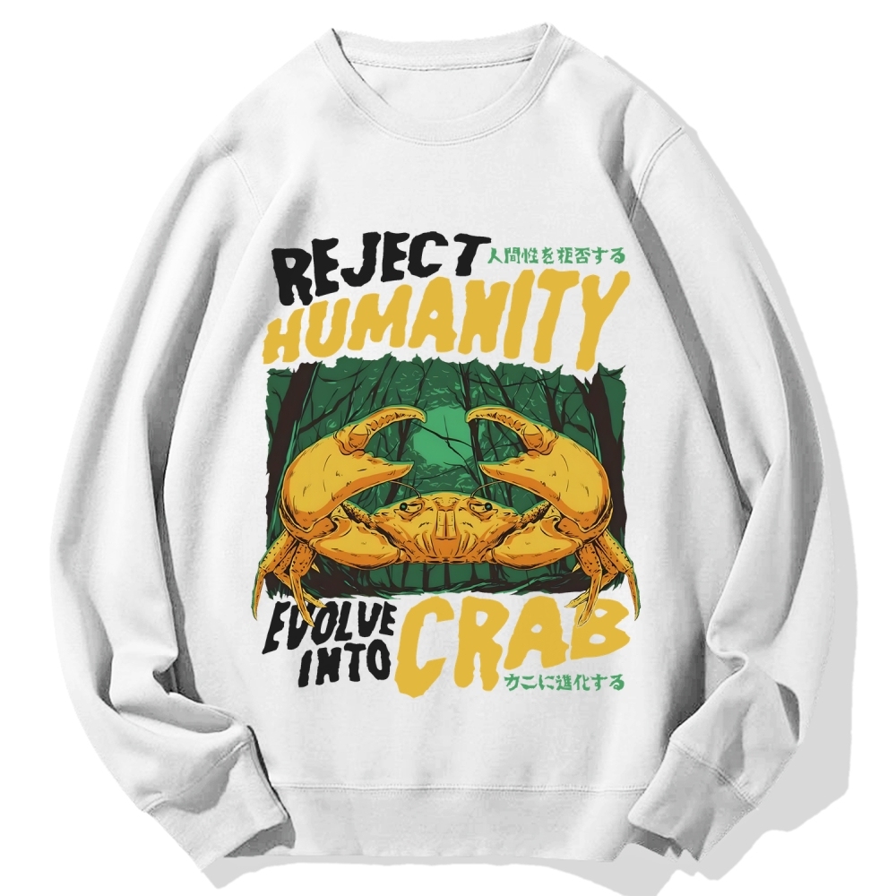 Reject Humanity Crab Cotton Sweatshirt