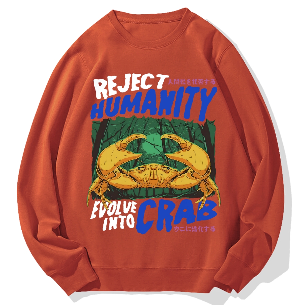 Reject Humanity Crab Cotton Sweatshirt