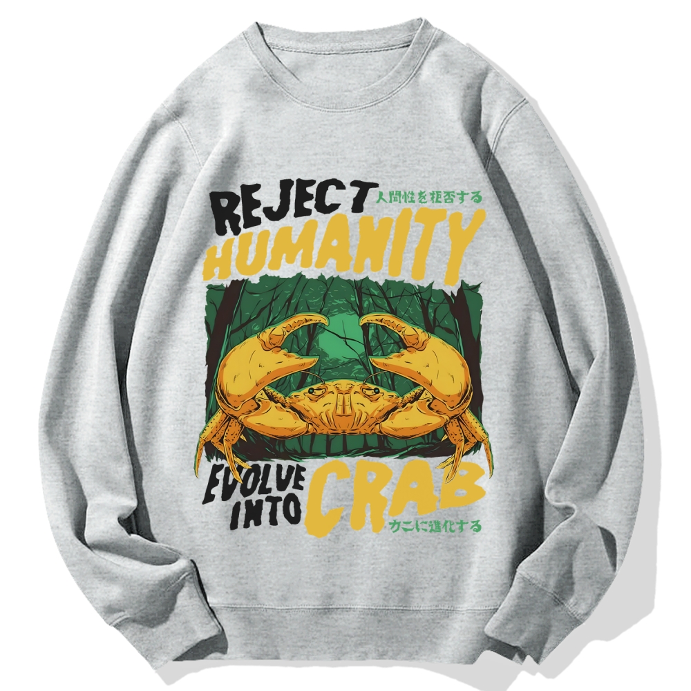 Reject Humanity Crab Cotton Sweatshirt