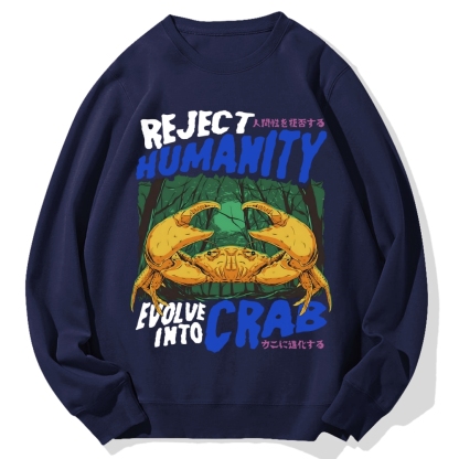 Reject Humanity Crab Cotton Sweatshirt