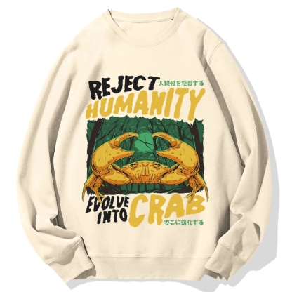 Reject Humanity Crab Cotton Sweatshirt
