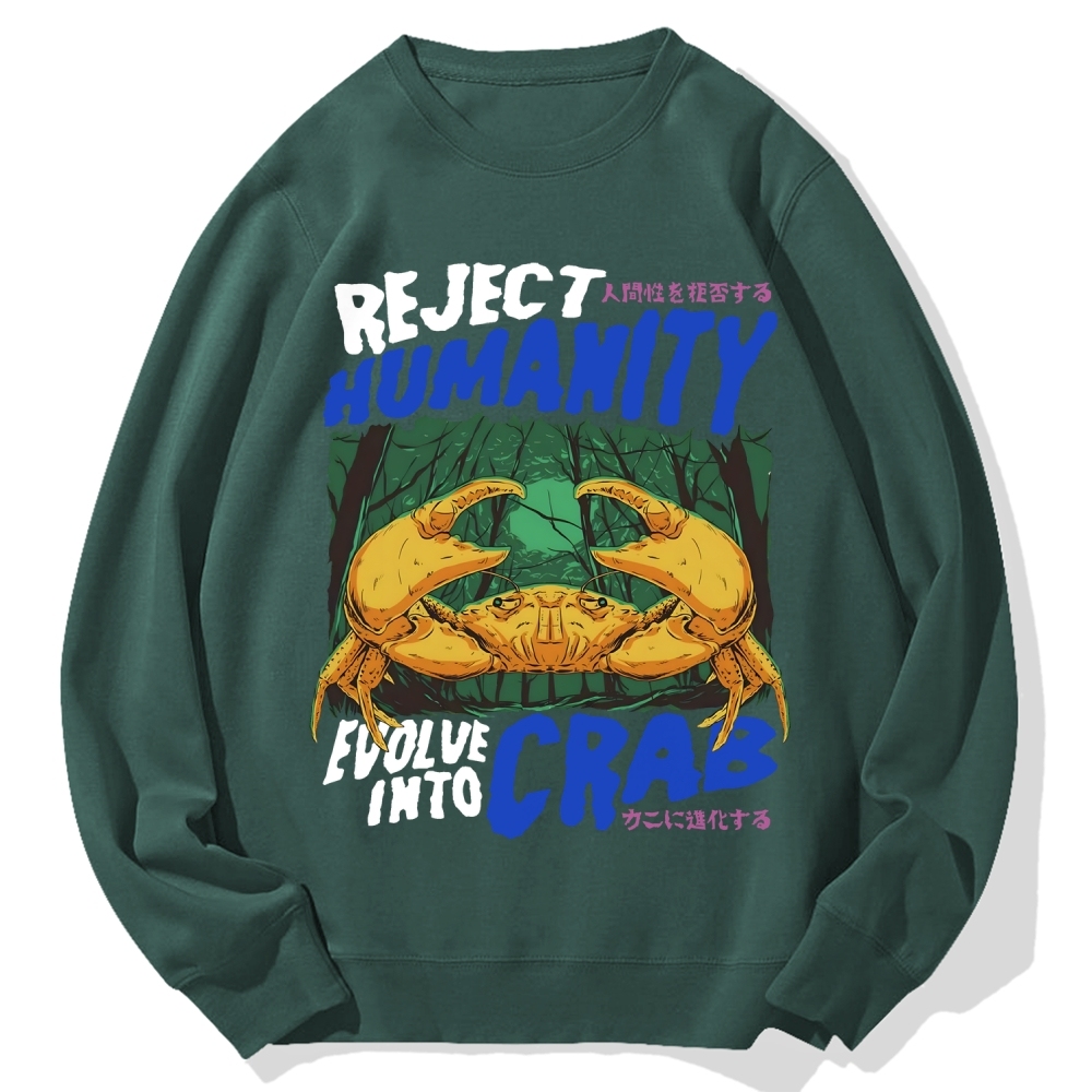 Reject Humanity Crab Cotton Sweatshirt
