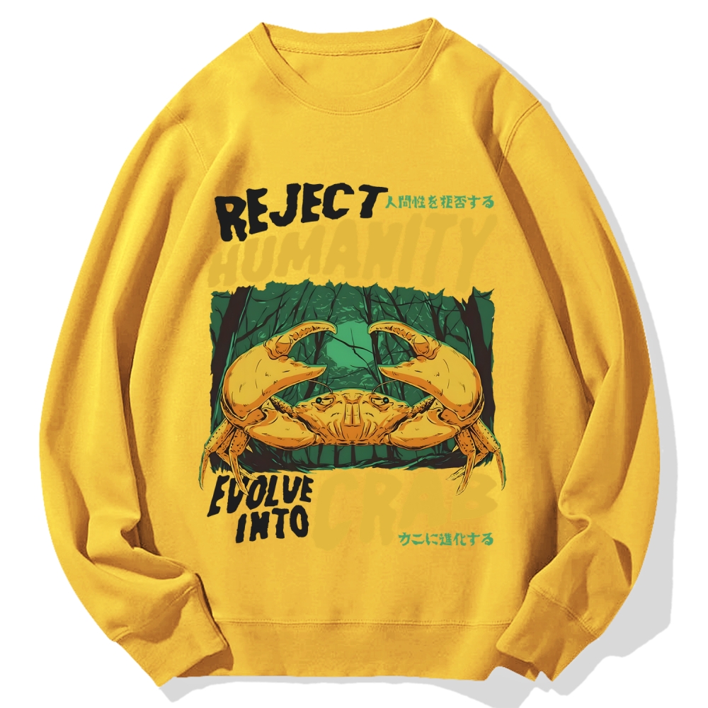 Reject Humanity Crab Cotton Sweatshirt