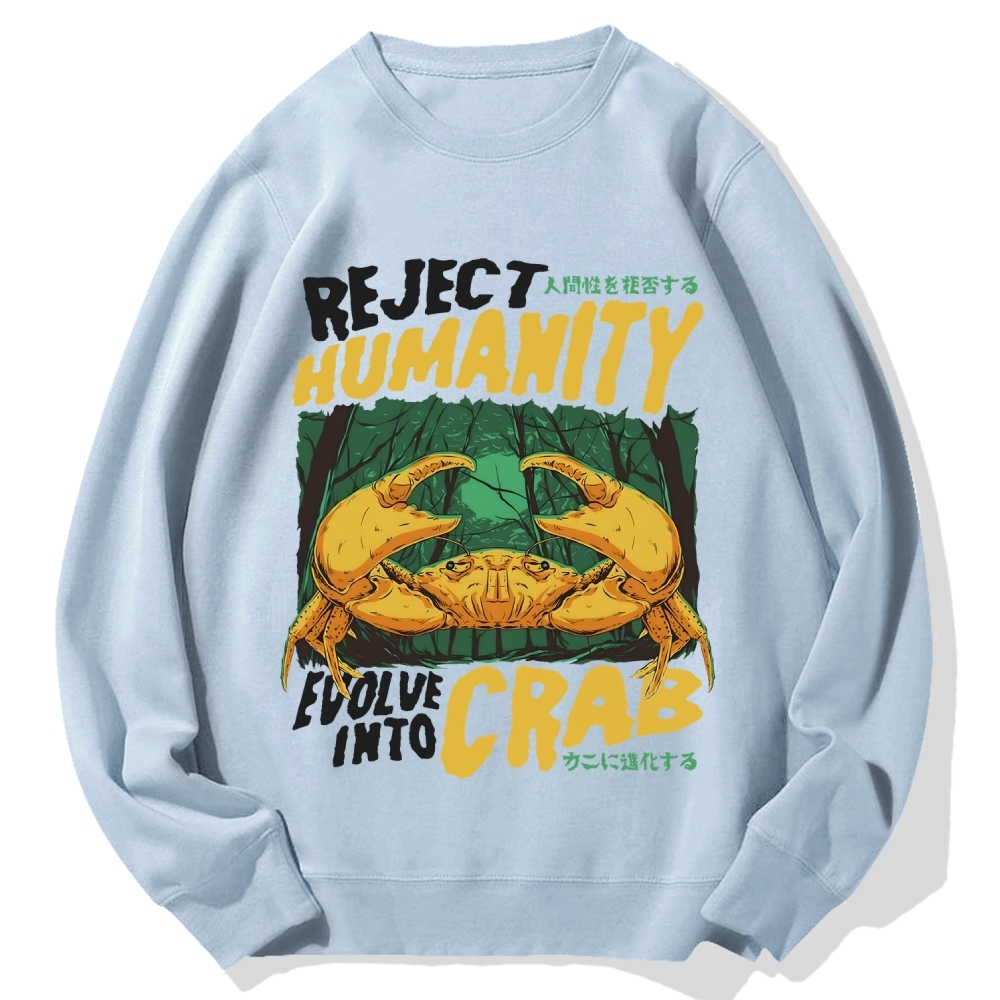 Reject Humanity Crab Cotton Sweatshirt