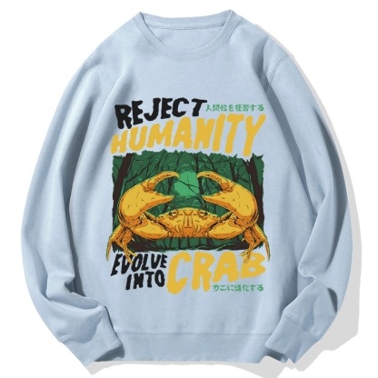 Reject Humanity Crab Cotton Sweatshirt