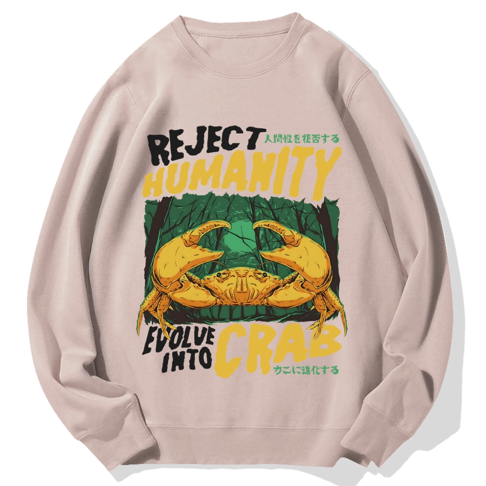 Reject Humanity Crab Cotton Sweatshirt