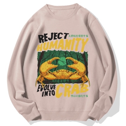 Reject Humanity Crab Cotton Sweatshirt