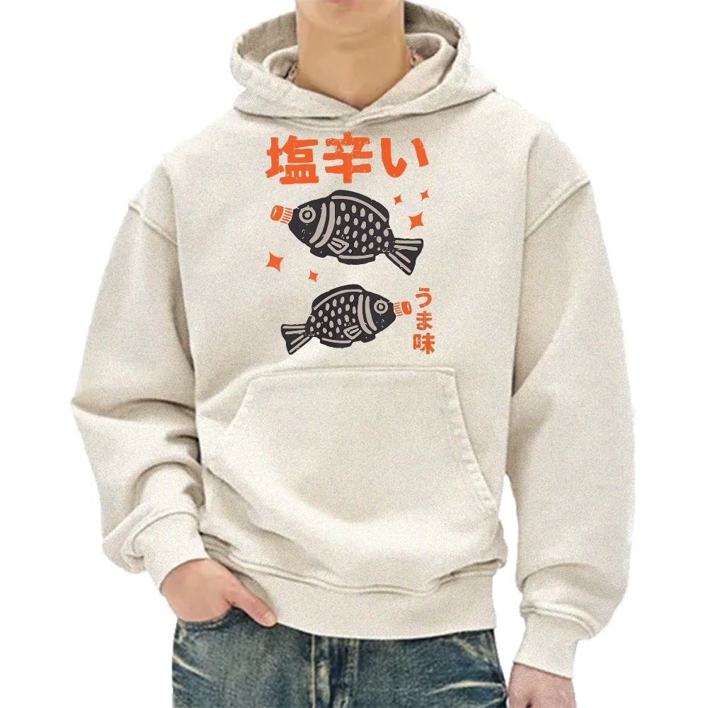 Salty fish sauce Vintage Washed Hoodie