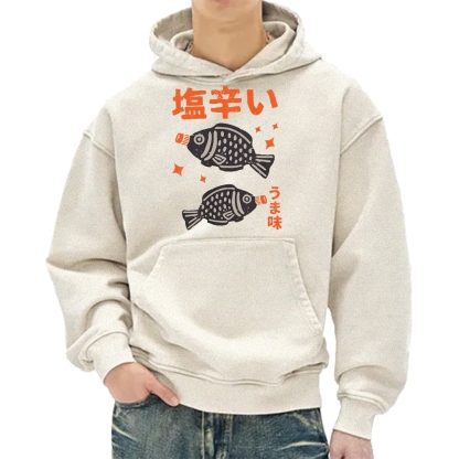 Salty fish sauce Vintage Washed Hoodie