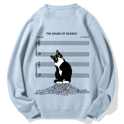 The Sound of Silence Cotton Sweatshirt