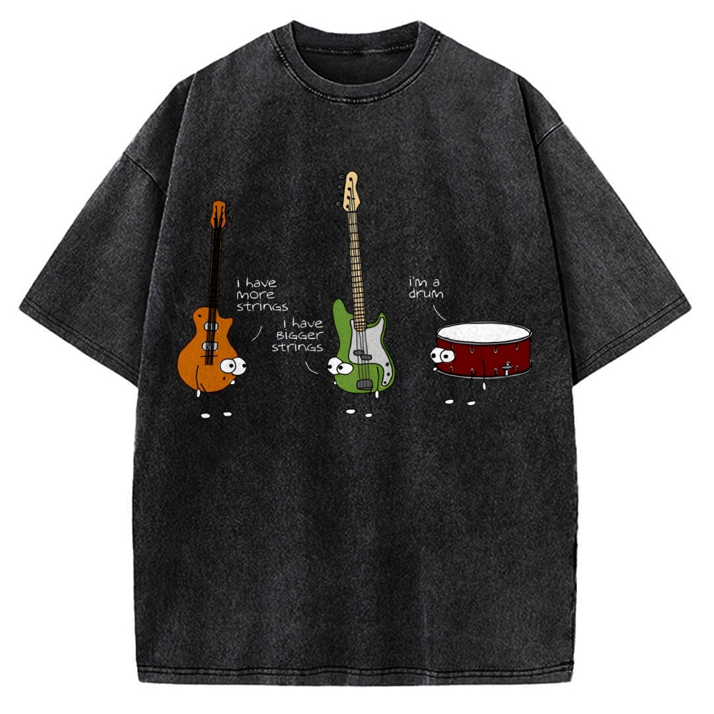 Drum And Bass Vintage Washed T-shirt