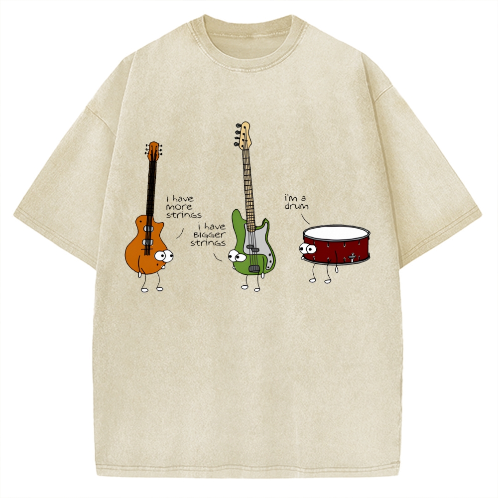 Drum And Bass Vintage Washed T-shirt