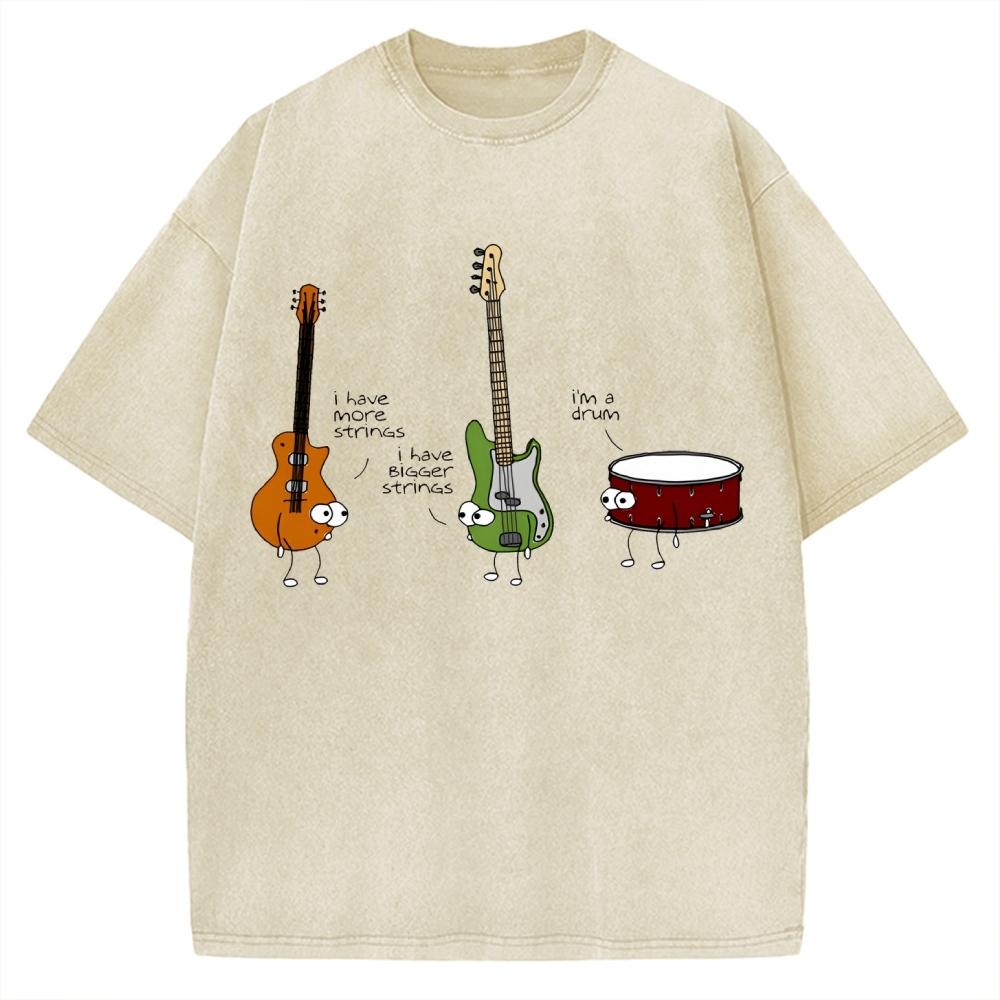 Drum And Bass Vintage Washed T-shirt