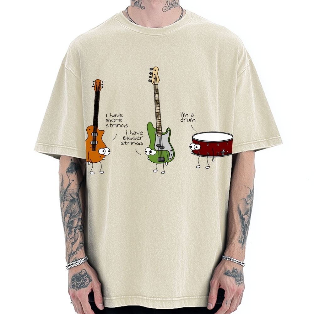 Drum And Bass Vintage Washed T-shirt