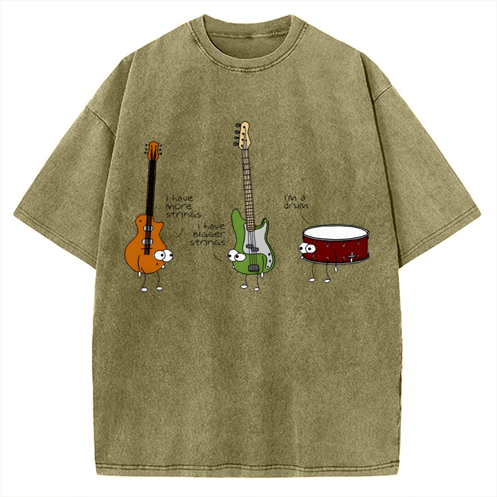 Drum And Bass Vintage Washed T-shirt